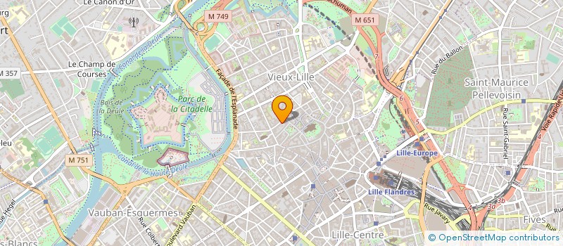 localisation de l'entreprise COMETIK à LILLE