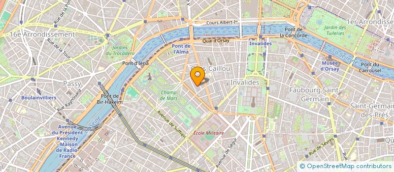 localisation de l'entreprise COMETO  PARIS