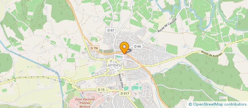 localisation de l'entreprise COMETOGETHER  LAMBESC