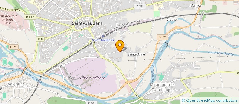 localisation de l'entreprise COMETRANS à SAINT-GAUDENS