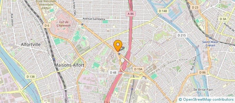 localisation de l'entreprise COMEUROP à MAISONS-ALFORT