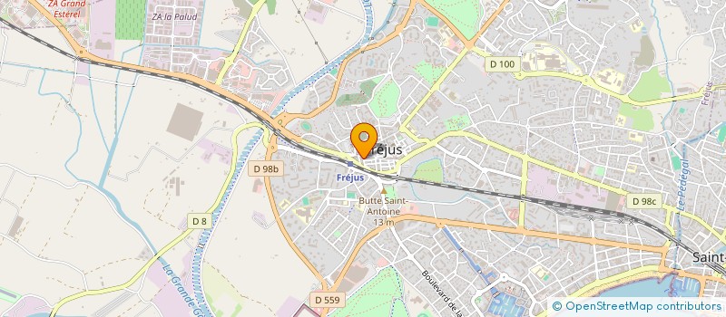 localisation de l'entreprise COMEX à FREJUS