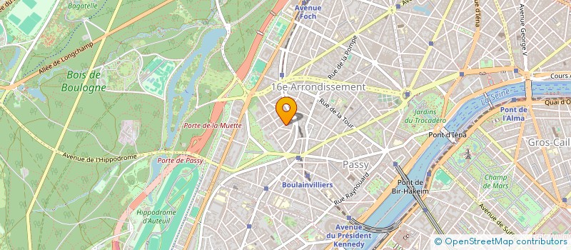 localisation de l'entreprise COMEX-ARC ECHANGES MULTICULTURELS - ART, RECHERCHE ET CULTURE  PARIS