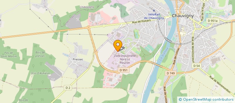 localisation de l'entreprise COMEX INFRA-NET à CARQUEFOU
