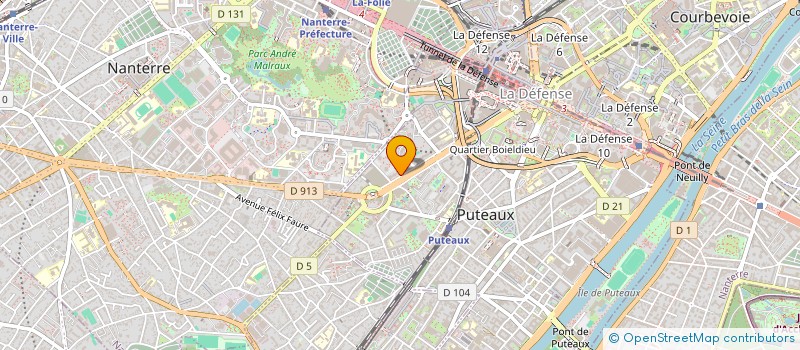 localisation de l'entreprise COMEX SARL à PUTEAUX