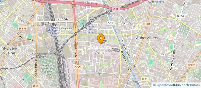 localisation de l'entreprise COMEX SARL à SAINT-DENIS
