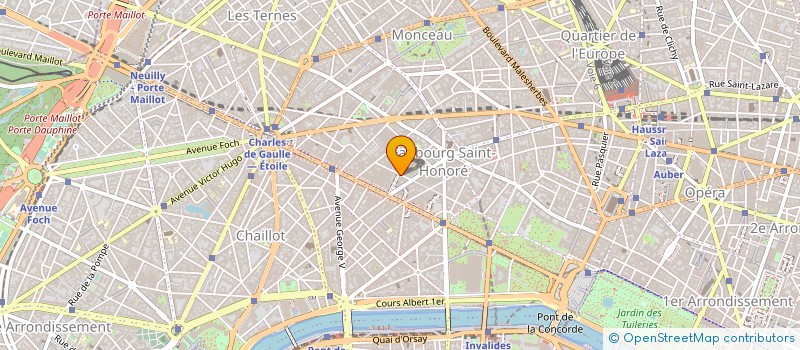 localisation de l'entreprise COMEX SCOP à PARIS