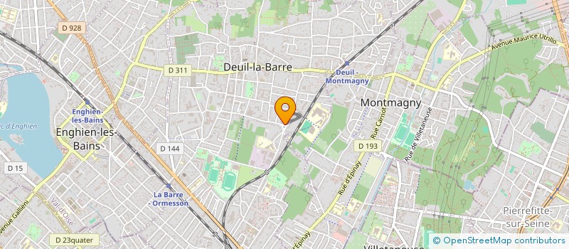 localisation de l'entreprise COMEX SYSTEMS  DEUIL-LA-BARRE