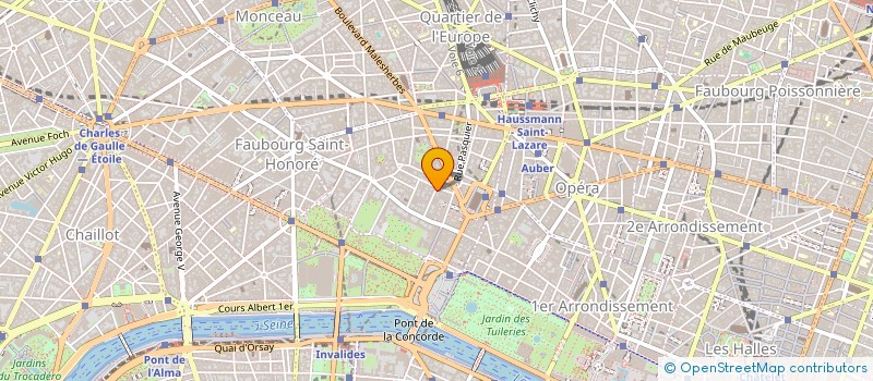 localisation de l'entreprise COMEXBOIS SA à PARIS