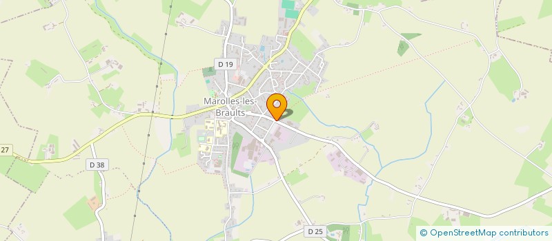 localisation de l'entreprise COMEXI SARL à MAROLLES-LES-BRAULTS