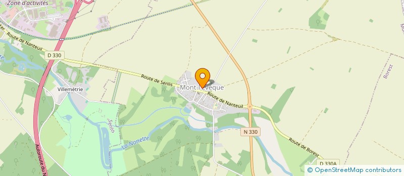 localisation de l'entreprise COMEXO COACH  MONT-L'EVEQUE