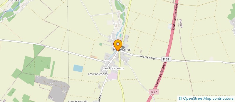 localisation de l'entreprise COMEXOM-INVEST à PREFONTAINES