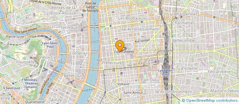 localisation de l'entreprise COMEXPO TRANSPORTS FRANCE à LYON