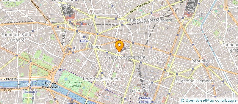 localisation de l'entreprise COMFO PLUS à PARIS