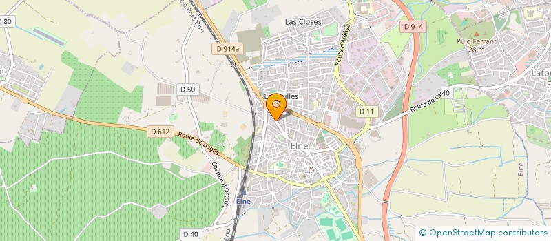 localisation de l'entreprise COMFYCARE à ELNE