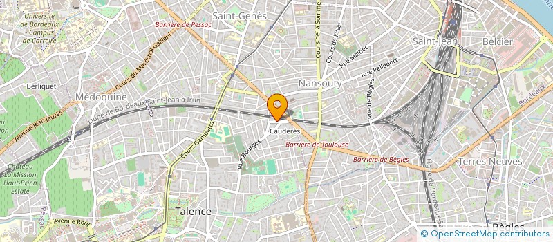 localisation de l'entreprise COMI  TALENCE