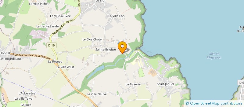 localisation de l'entreprise COMI DU CENT D'ADAP PSYCH MOTR  SAINT-CAST-LE-GUILDO