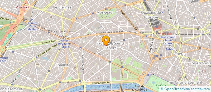 localisation de l'entreprise COMI ENTREP SOFREAVIA SERVICE  PARIS