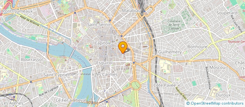 localisation de l'entreprise COMIB  TOULOUSE