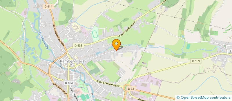 localisation de l'entreprise COMICE AGRIC FOIRE EXPOSITION  RAMBERVILLERS