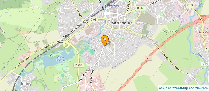 localisation de l'entreprise COMICE AGRICOLE à SARREBOURG