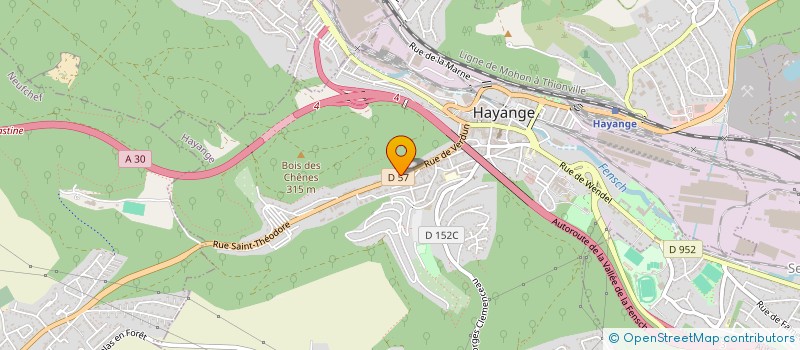 localisation de l'entreprise COMICE AGRICOLE DE HAYANGE à HAYANGE