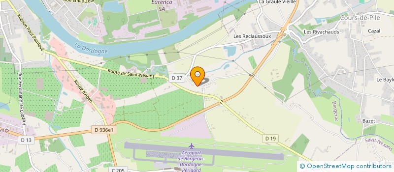 localisation de l'entreprise COMICE AGRICOLE DU BERGERACOIS à BERGERAC
