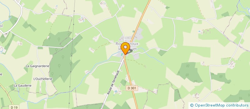 localisation de l'entreprise COMICE DE ROUPERROUX-LE-COQUET  ROUPERROUX-LE-COQUET