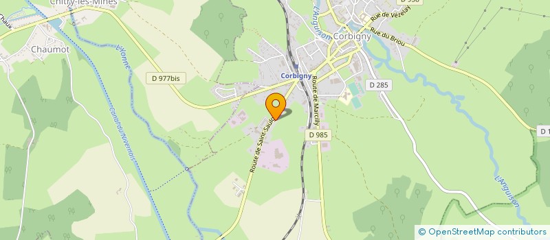 localisation de l'entreprise COMICE DU PAYS CORBIGEOIS  CORBIGNY