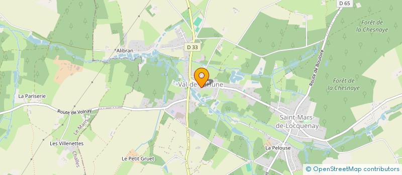 localisation de l'entreprise COMICE VAL DE LA HUNE  VAL-DE-LA-HUNE