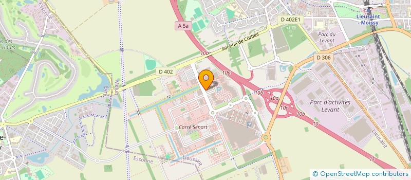 localisation de l'entreprise COMIDIS  LIEUSAINT