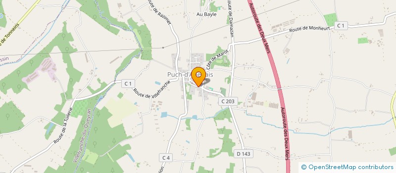 localisation de l'entreprise COMIE DES FETES DE MONHEURT  MONHEURT