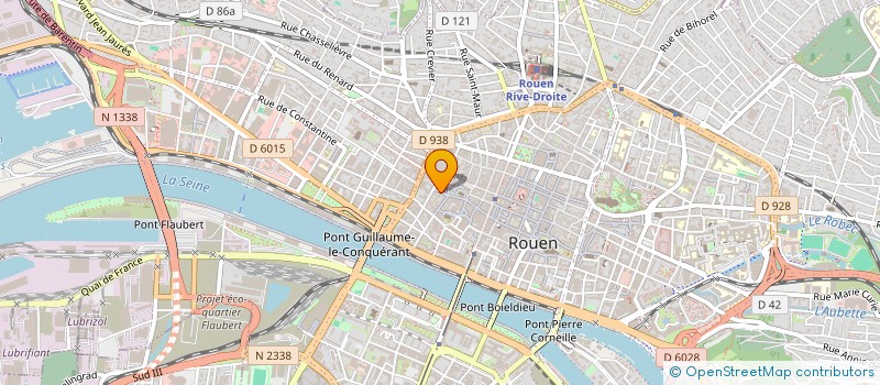 localisation de l'entreprise COMIGRAIN SAS à ROUEN