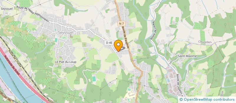 localisation de l'entreprise COMILIFE  ROANNE