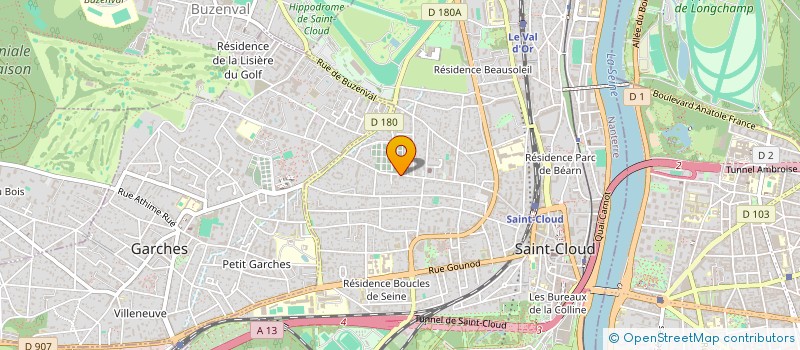 localisation de l'entreprise COMILIS à SAINT-CLOUD