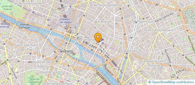 localisation de l'entreprise COMIMPA à PARIS