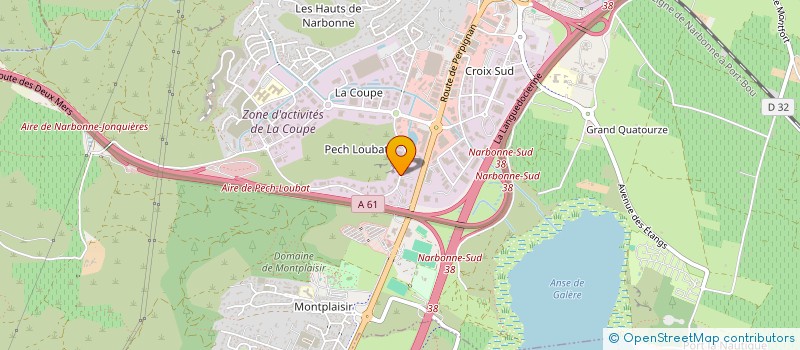 localisation de l'entreprise COMIN NARBONNE ET FILS à NARBONNE