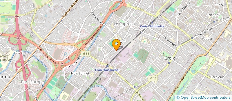 localisation de l'entreprise COMIN'SET  WASQUEHAL