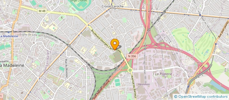 localisation de l'entreprise COMINES 2 à MARCQ-EN-BARŒUL