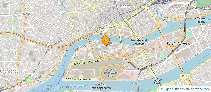 localisation de l'entreprise COMINEX  REZE