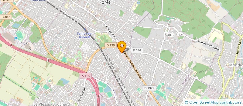 localisation de l'entreprise COMING SOON PRODUCTIONS  SAINT-LEU-LA-FORET