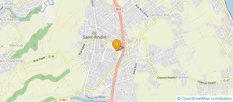 localisation de l'entreprise COMINTER EST à SAINT-ANDRE