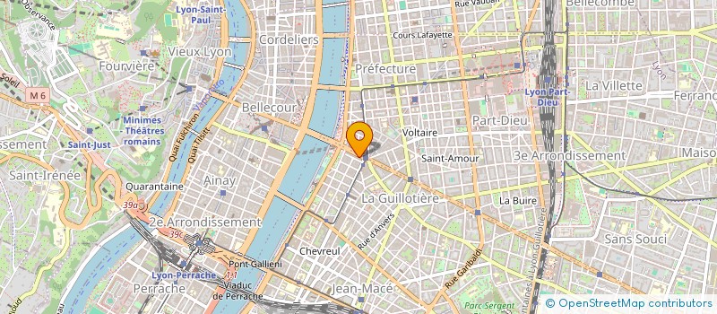 localisation de l'entreprise COMINTRADE à LYON