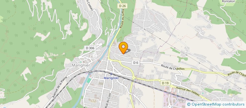 localisation de l'entreprise COMIRIS  MARIGNIER