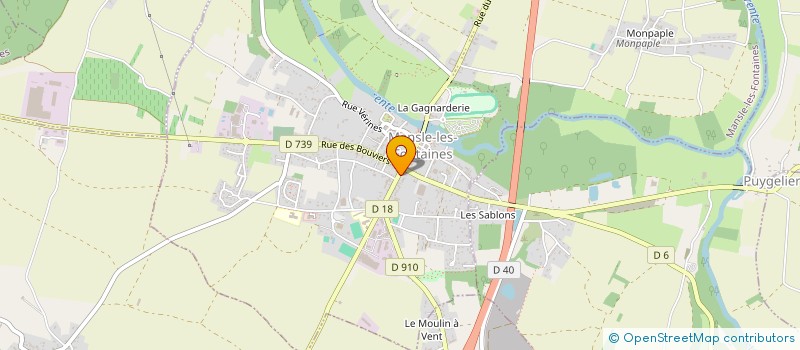 localisation de l'entreprise COMIT ASSIST LUTTE CONTRE LES à MANSLE-LES-FONTAINES