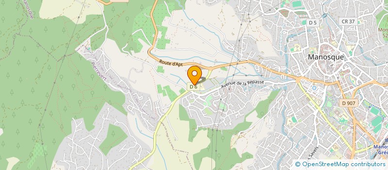 localisation de l'entreprise COMIT DEP HABI AMEN à MANOSQUE