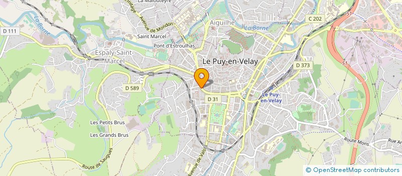localisation de l'entreprise COMIT DEPAR DEFEN CONTR ALCOOL à LE PUY-EN-VELAY