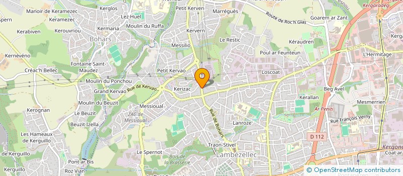 localisation de l'entreprise COMIT DEPAR FINIST LIGUE NATIONAL CANCER à BREST