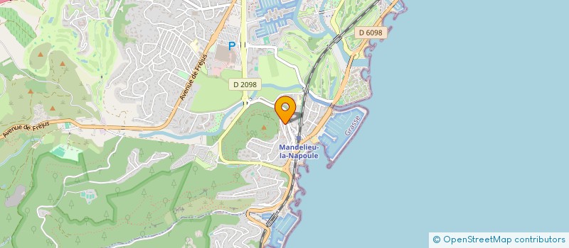 localisation de l'entreprise COMIT.DEPART.EQUIT.SPORTS EQUEST.AM  MANDELIEU LA NAPOULE