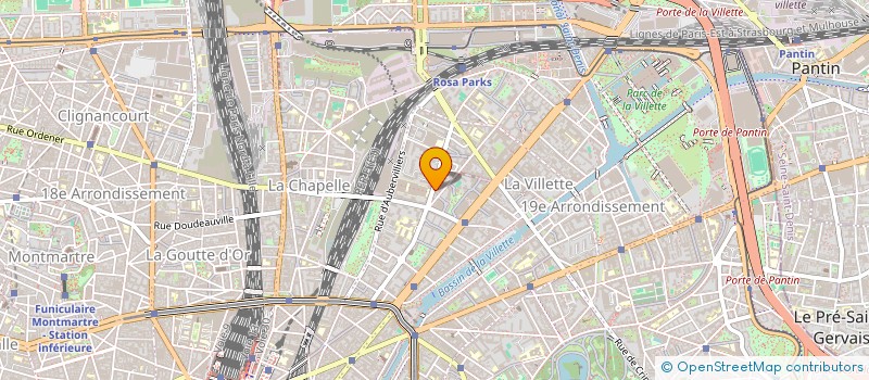 localisation de l'entreprise COMIT DEPART JEUNES PLEIN AIR  PARIS